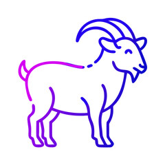 goat line icon