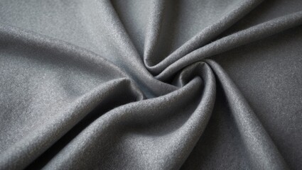 Fototapeta premium Gray heathered felt fabric as backdrop for textured surface