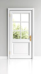 empty room with window