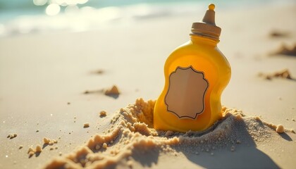 Obraz premium mustard bottle