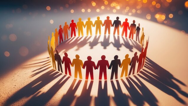 Community support through team unity and friendship