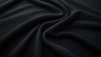Luxurious velour texture with a black fluffy background