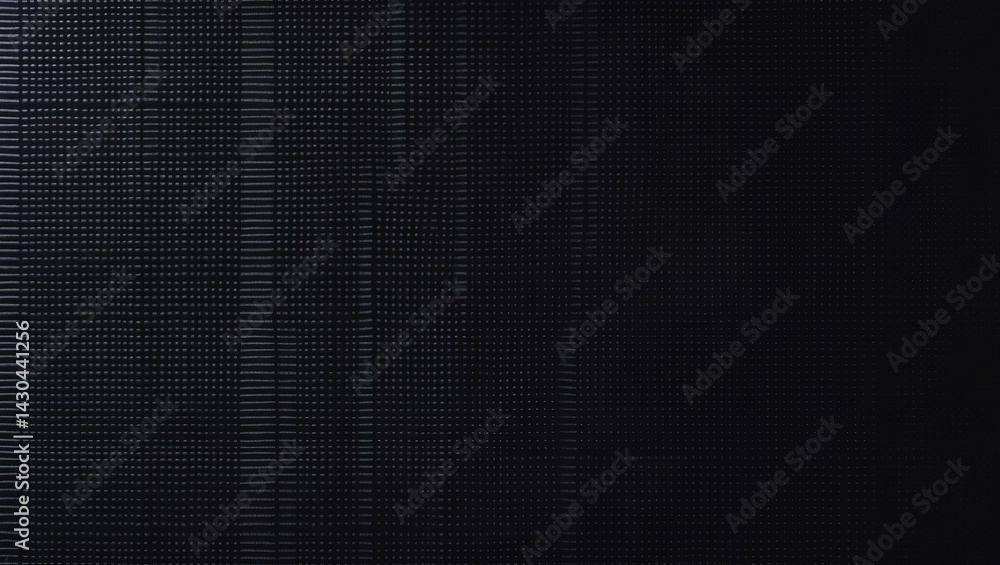 Poster black background with patterned texture for abstract design