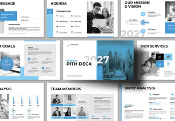 Pitch Deck Presentation Template