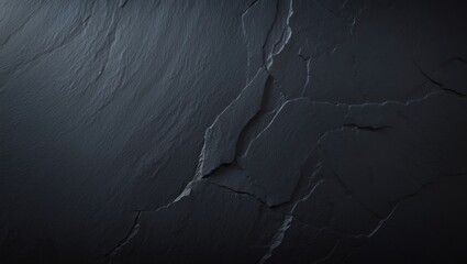 Close-up of black slate texture