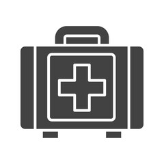 First Aid Kit icon vector image. Suitable for mobile apps, web apps and print media.