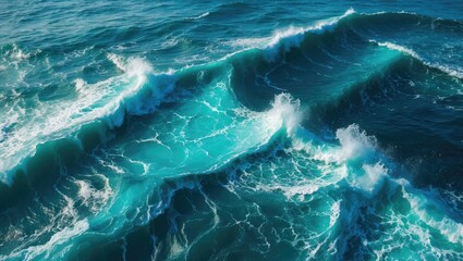 Fototapeta premium Ocean and Sea Water Texture Background