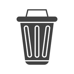 Trash Bin icon vector image. Suitable for mobile apps, web apps and print media.