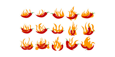 Flaming Chili Icon