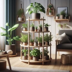 stands – Tiered racks for displaying