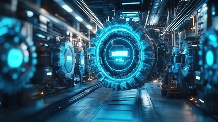 Futuristic Tech Gears and Systems