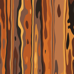 ILLUSTRATION ABSTRACT DECORATIVE BACKGROUND PASTEL BROWN COLOR WITH WOOD TEXTURE. DISTRESS DIRTY DESIGN VECTOR