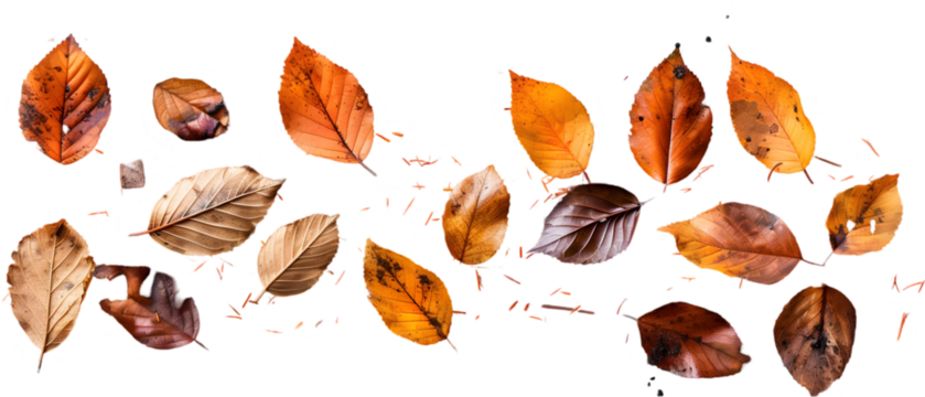 Autumn leaves fall black background.