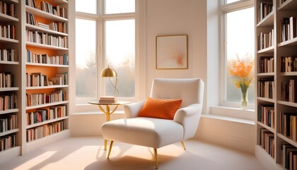 interior modern design room 3d