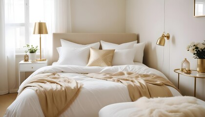 interior modern design room 3d