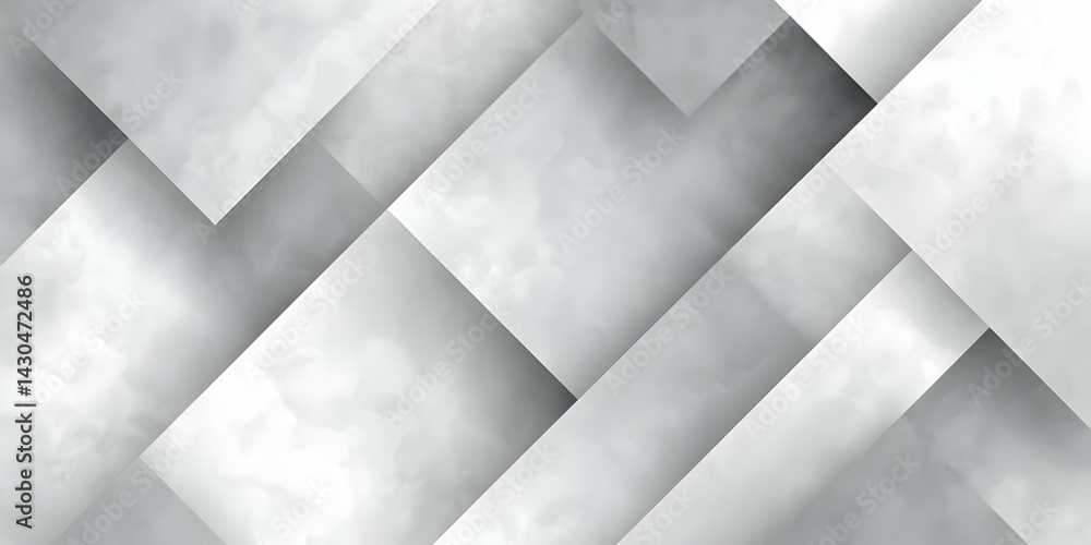 Poster abstract gray geometric background featuring layered panels with a dynamic design. perfect for textu