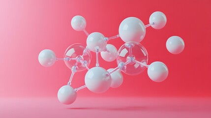 Microscopic molecular structure model