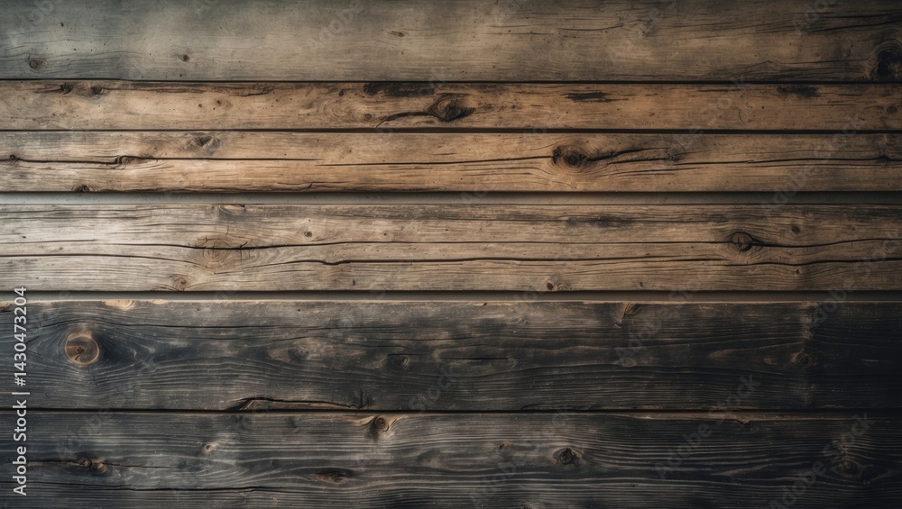 Aufkleber Vintage rustic wood panel texture for abstract background with patterns and space for design
