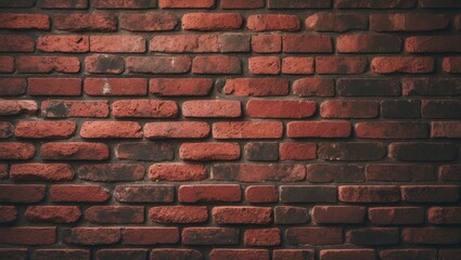 Obraz premium Vintage brick wall background with retro pattern and texture