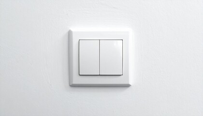 light switch on wall