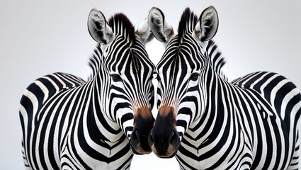 Fototapeta premium Endearing Zebras of Africa's Grasslands