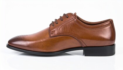 brown leather shoes