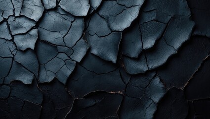 Abstract pattern of charred wood with industrial texture and dark background