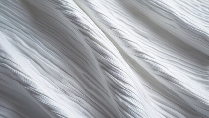 Fototapeta premium White fabric texture background for upholstery and furniture design