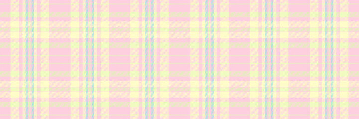 Soft pastel plaid pattern. Delicate pink, yellow, and blue hues create a gentle, seamless texture ideal for backgrounds, textiles, and feminine designs.