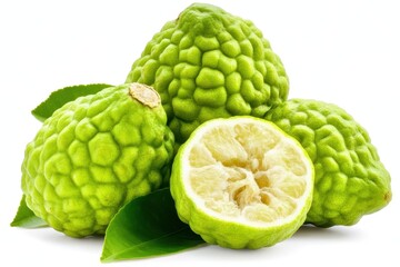 Fototapeta premium Fresh bergamot fruits