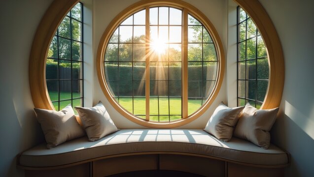 Giant Rounded Window