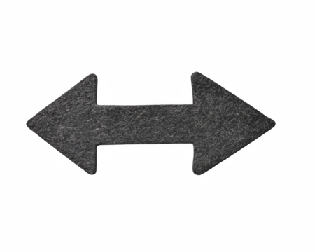 Black Double Arrow Symbol