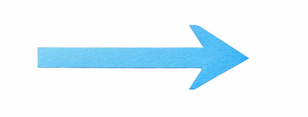 Blue Right Arrow Icon