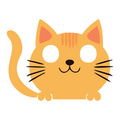 vector illustration of a cat