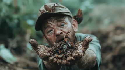 Obraz premium The Art of Soil Conservation