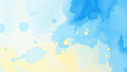 Obraz premium Abstract Watercolor Blends