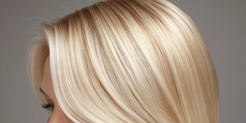 Naklejka premium long hair style
