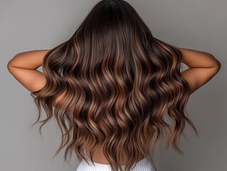 Fototapeta premium long hair style