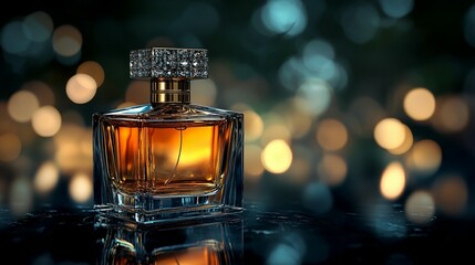 Dynamic abstract background golden hues and blue greens blurred motion energy