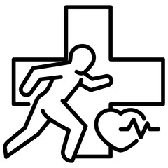 Sport Medicine Icon