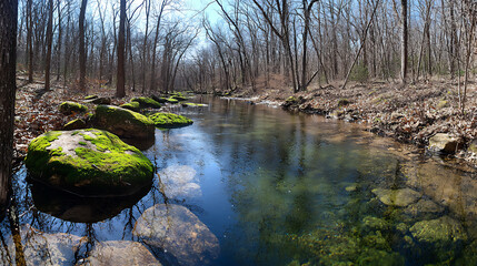  tranquil forest stream