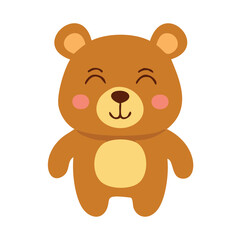 Fototapeta premium teddy bear cartoon