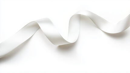 ribbon on white background