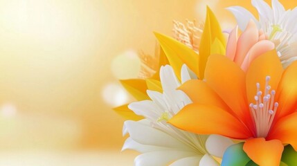 Fototapeta premium yellow flower