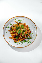 A hearty and delicious pasta for you