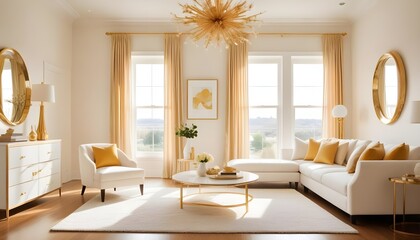 Fototapeta premium interior modern design room 3d