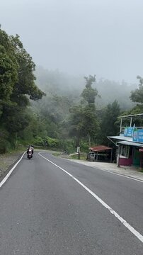 driving on a highway
