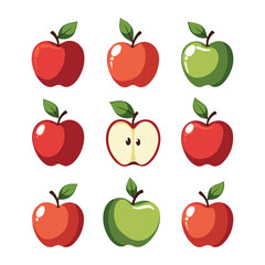 apple vector design pack collection