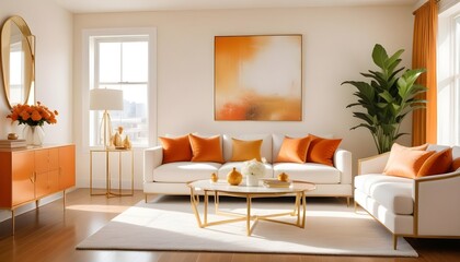 interior modern design room 3d