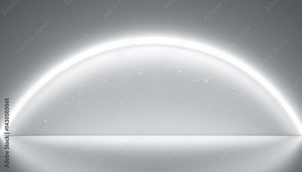 Poster illuminating modern design studio space digital art minimalist environment abstract viewpoint light 